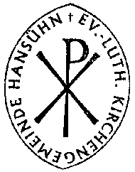 Kirchensiegel Ev.-Luth. Kirchengemeinde Hansühn