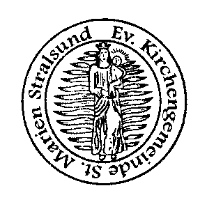 Kirchensiegel Ev. Kirchengemeinde St. Marien Stralsund