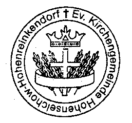 Kirchensiegel der Evangelischen Kirchengemeinde Hohenselchow-Hohenreinendorf