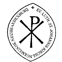Siegel St. Johannis-Kirchengemeinde Neubrandenburg