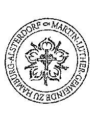 Kirchensiegel der Martin-Luther-Gemeinde zu Hamburg-Alsterdorf