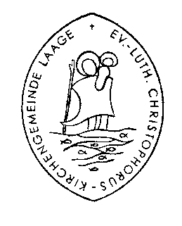 Kirchensiegel Ev.-Luth. Christophorus-Kirchengemeinde Laage